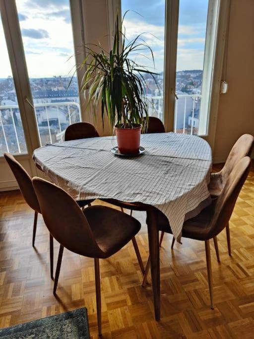 Superbe Appartement Lumineux Avec Vue Imprenable Tours Extérieur photo